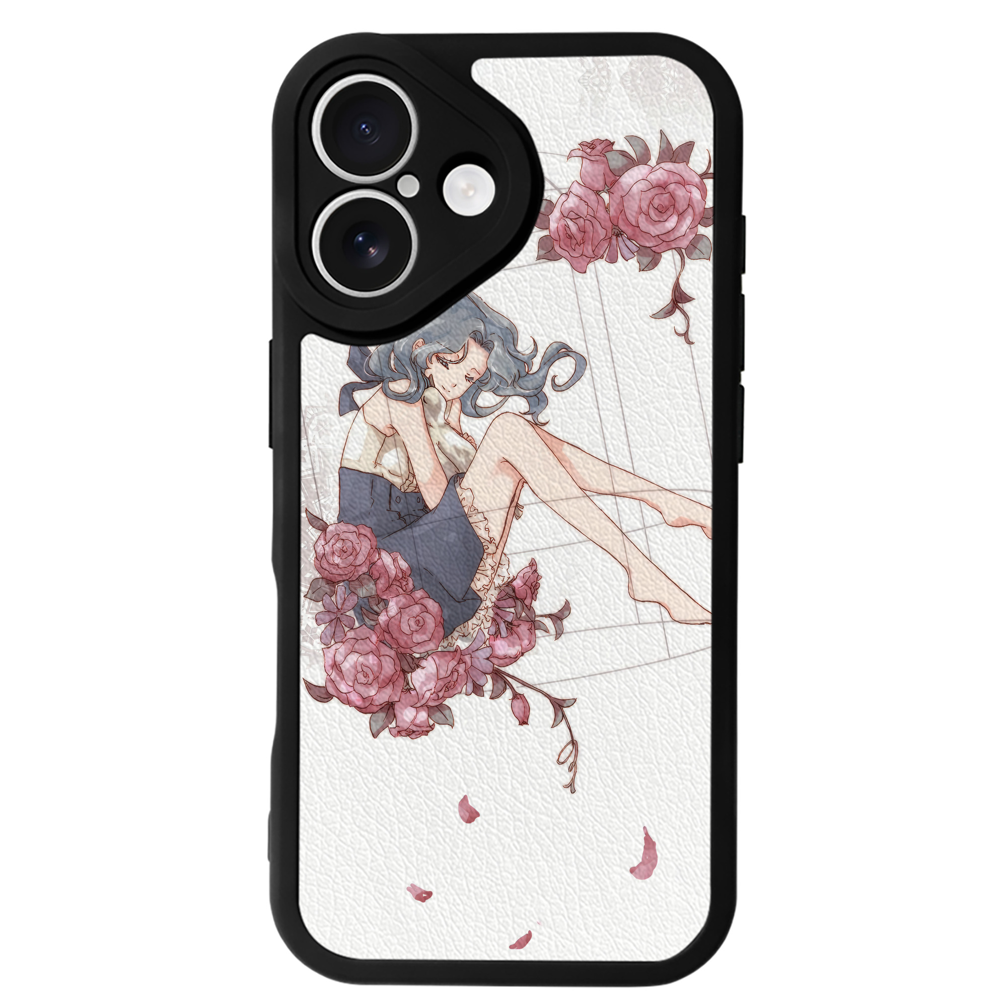 （画像用） 美少女戦士セーラームーン Sailor Moon 【iPhone 16シリーズ対応】シリコンスマホケース（レザー調） 材質：シリコン